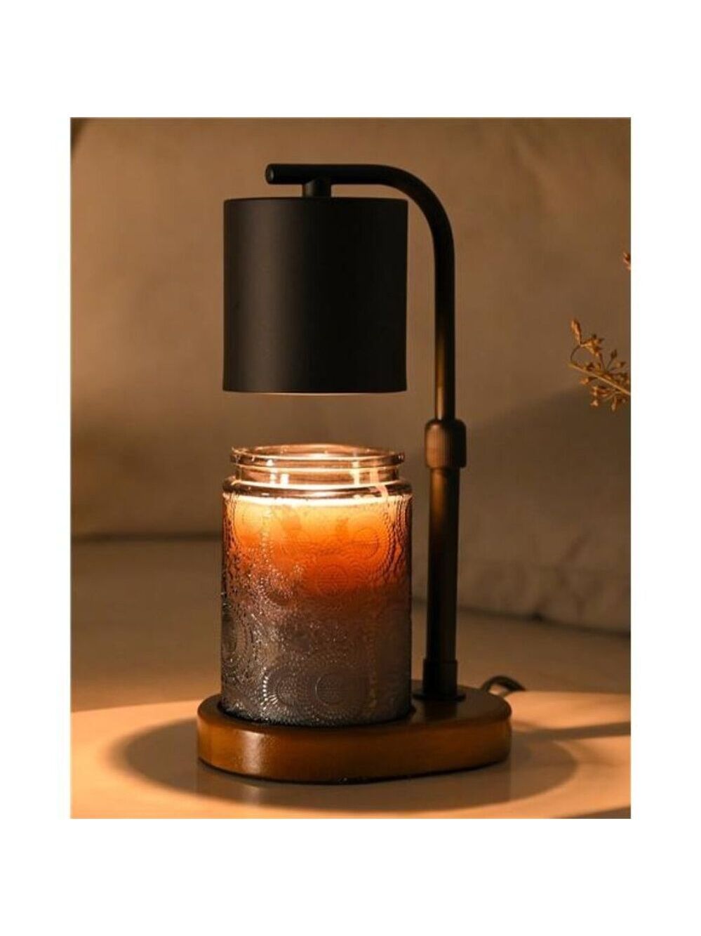 Candle Warmer Lamp Timer Electric Jar Candle Warmer Home Decor Gifts for Women
